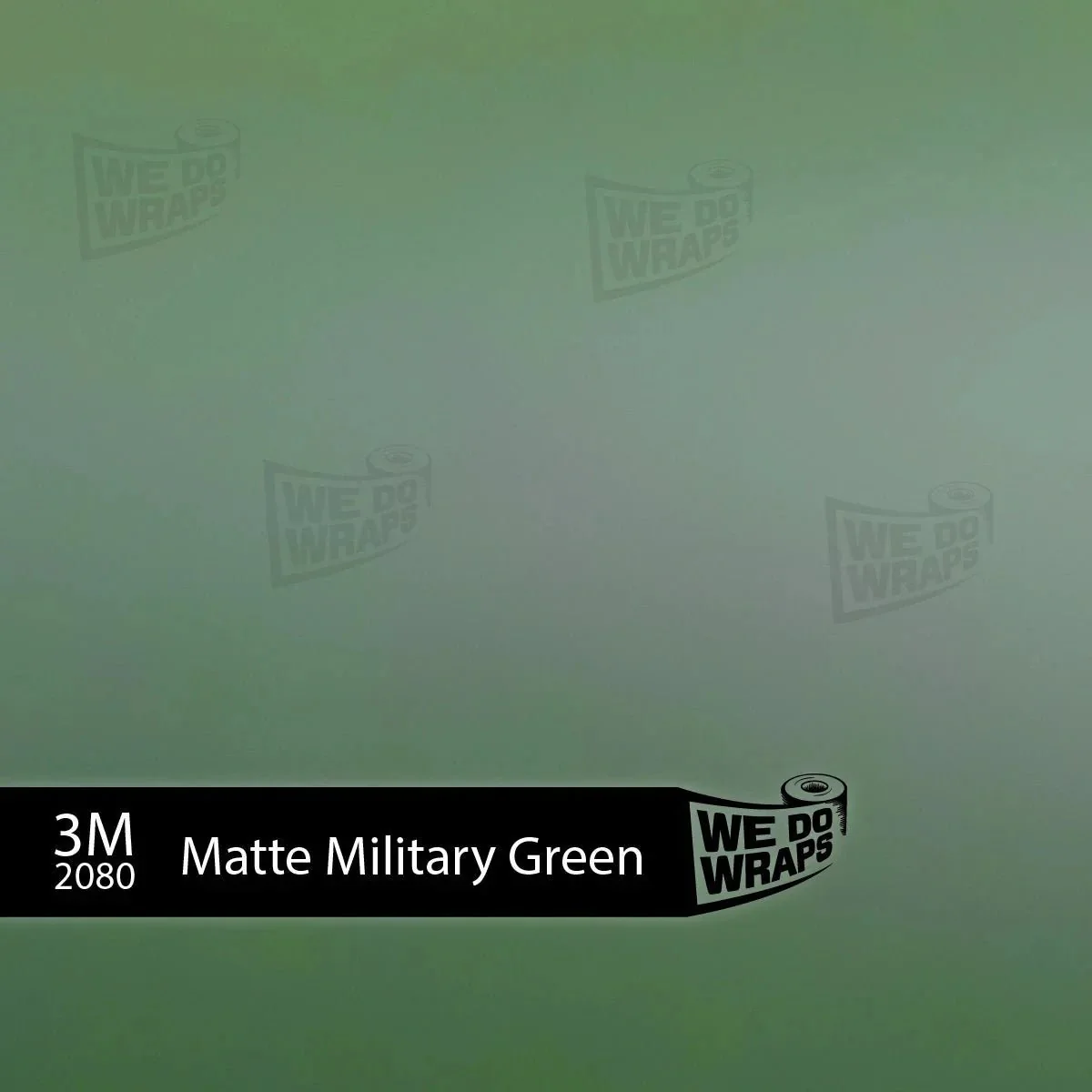 3M Matte Military Green Tesla Dash Trim Wrap | Model 3 ’24-26 Refresh - Image 2