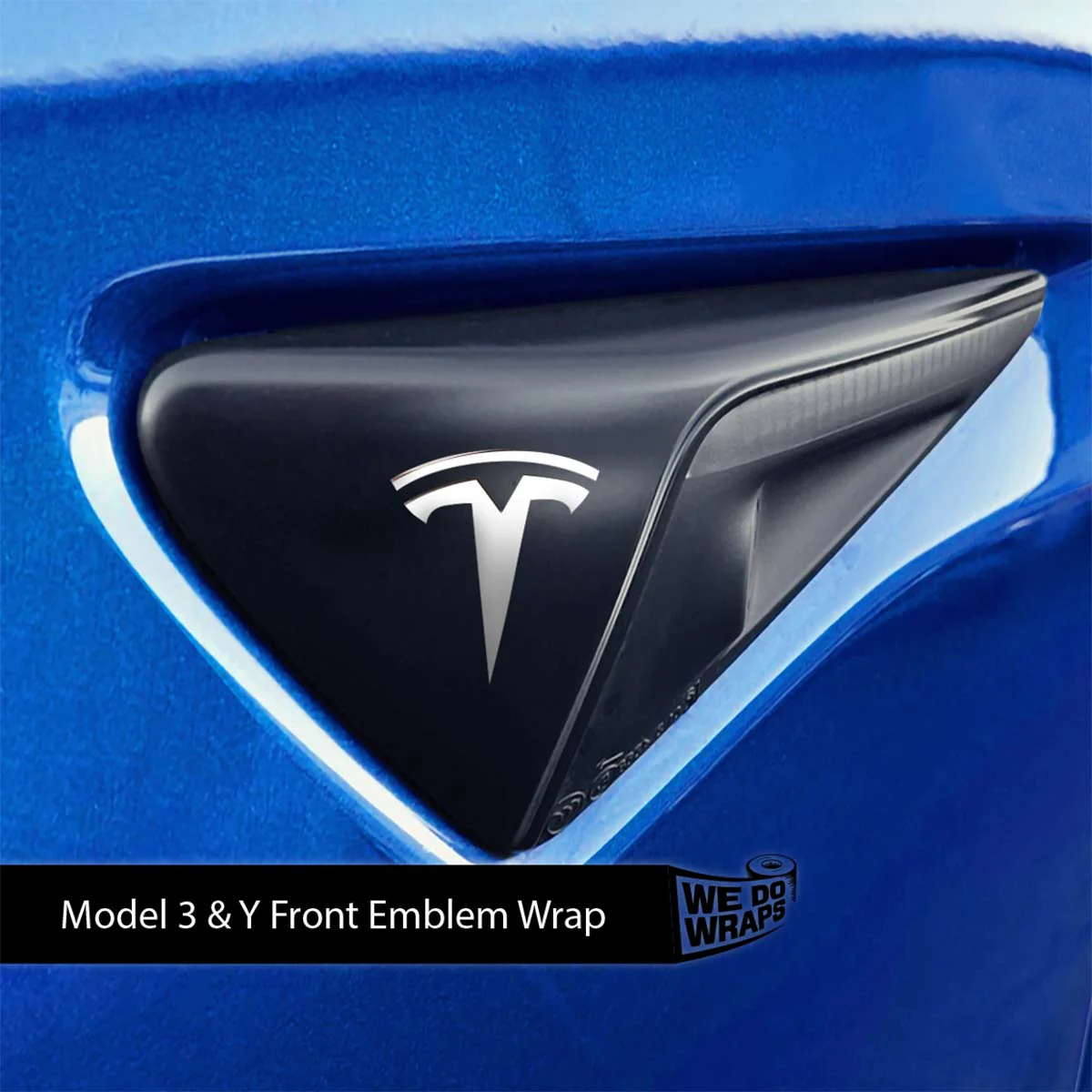 3M Satin White Tesla Autopilot Camera Side Marker Decals (2pcs) - Image 2