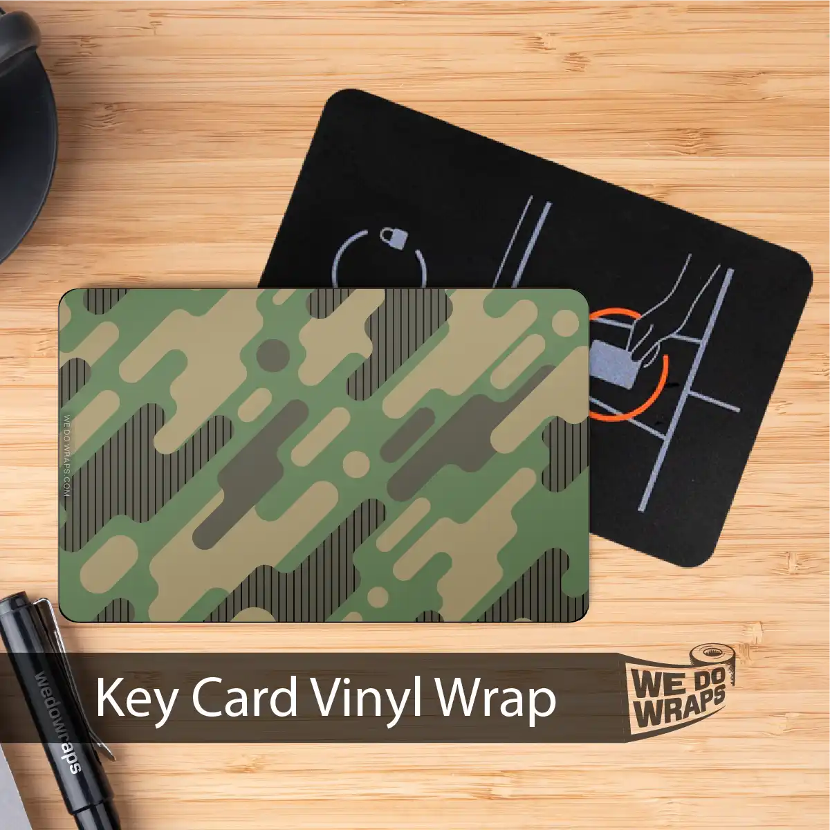 64 Bit Camo | NFC Key Card Wrap - Image 3