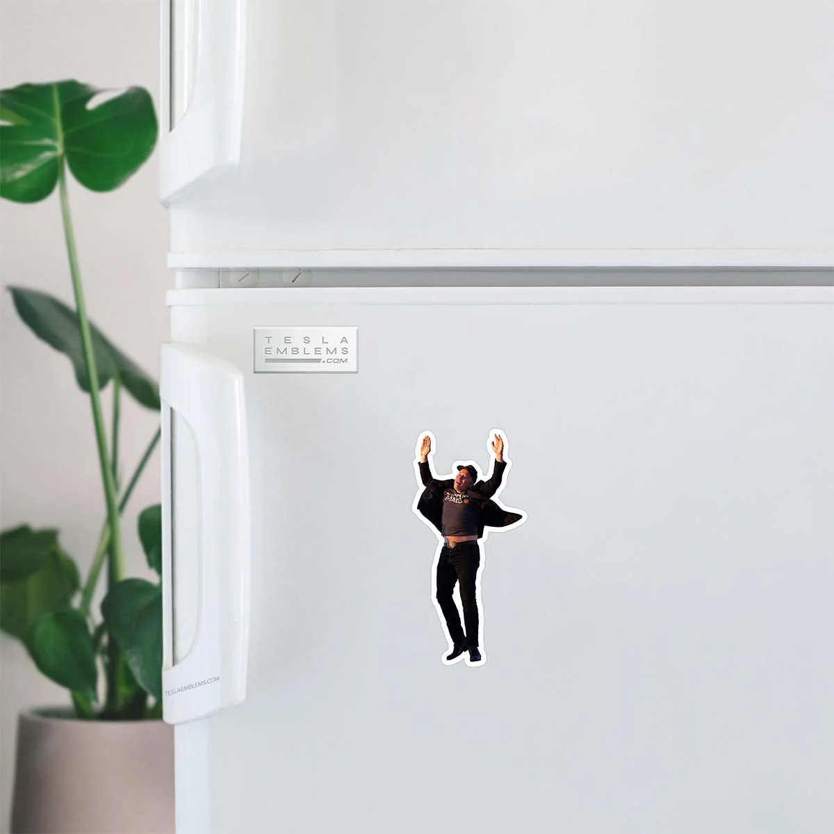 Elon Jumping Vinyl Decal Sticker - Image 3