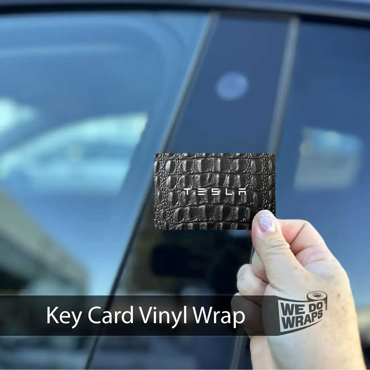 Authentic Gator Skin | NFC Key Card Wrap - Image 2