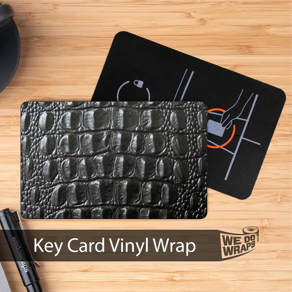 Authentic Gator Skin | NFC Key Card Wrap - Image 3