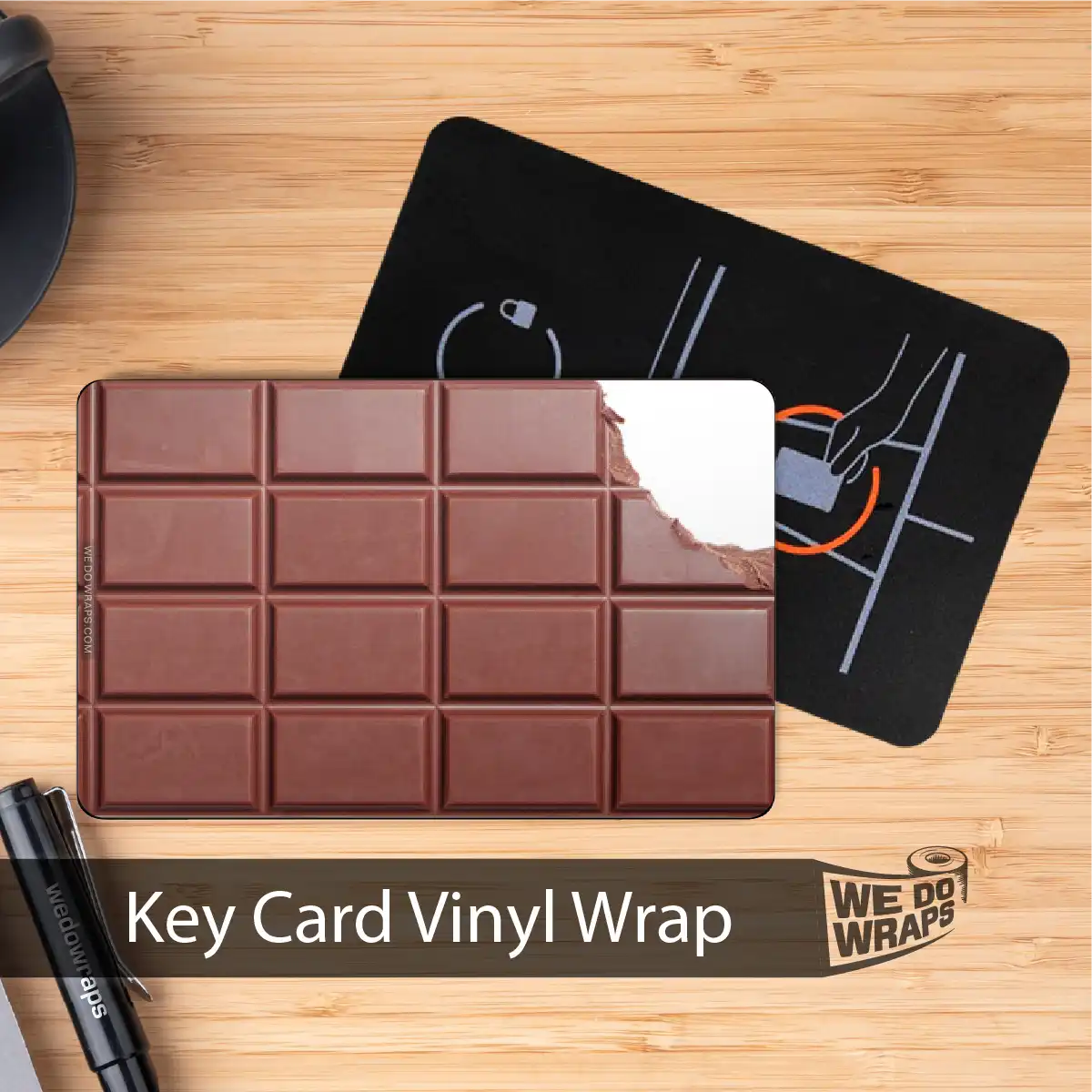 Chocolate Bar | NFC Key Card Wrap - Image 3
