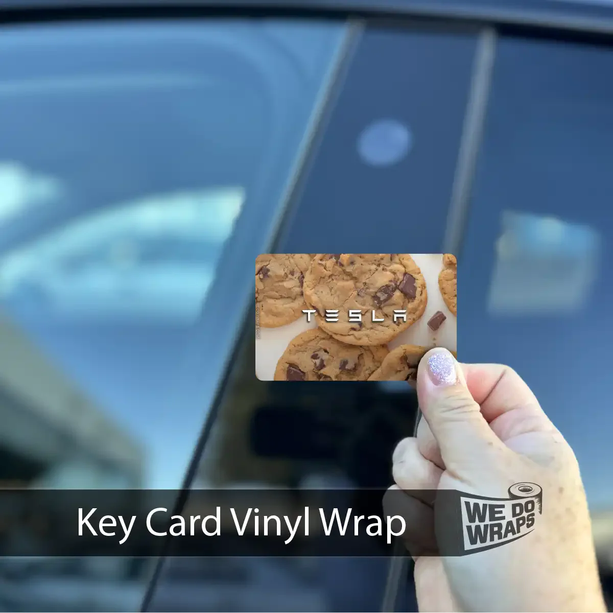 Chocolate Chip Cookie | NFC Key Card Wrap - Image 2