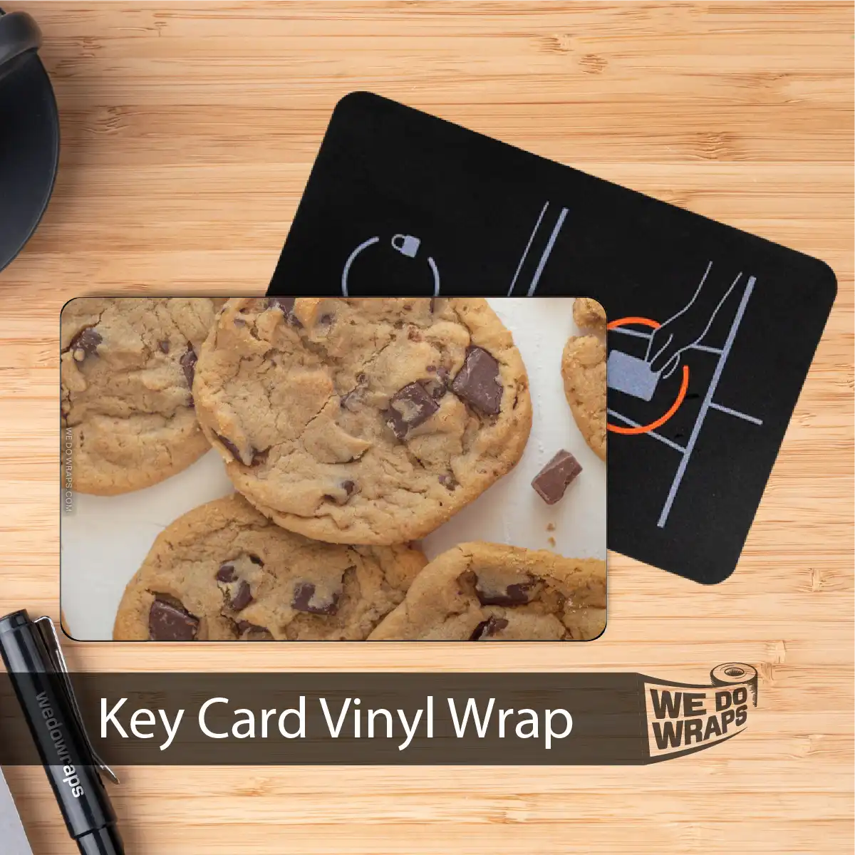 Chocolate Chip Cookie | NFC Key Card Wrap - Image 3