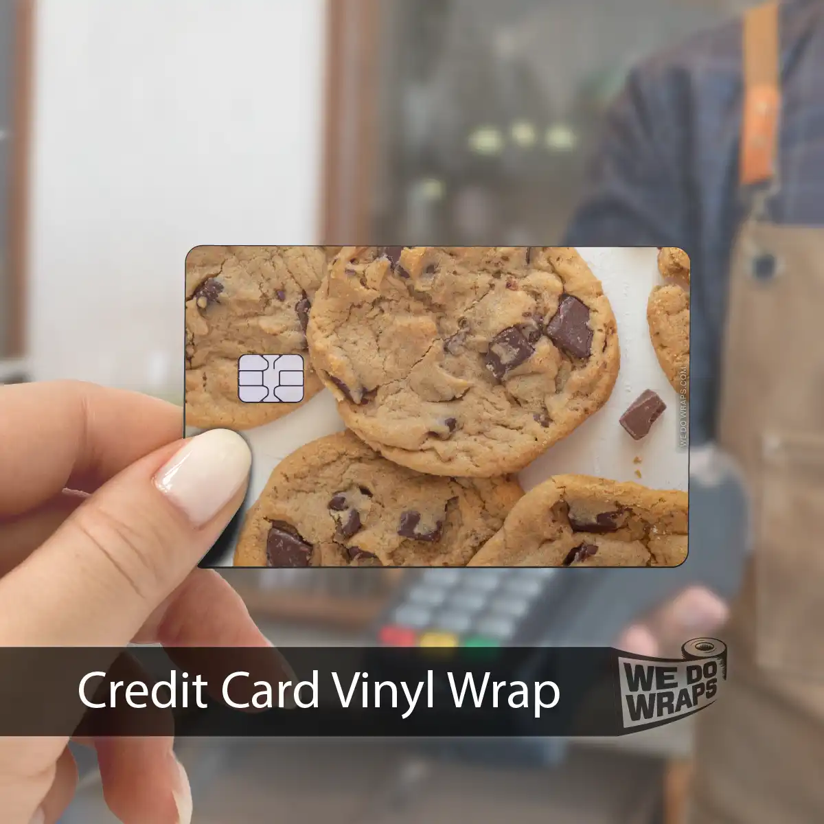 Chocolate Chip Cookie | NFC Key Card Wrap - Image 4