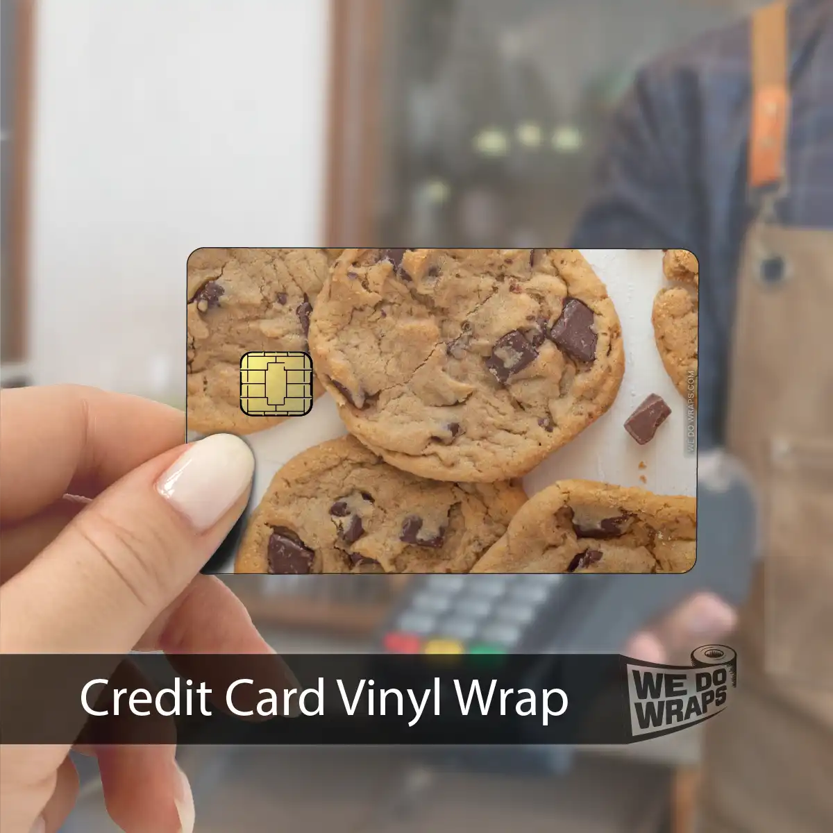 Chocolate Chip Cookie | NFC Key Card Wrap - Image 5