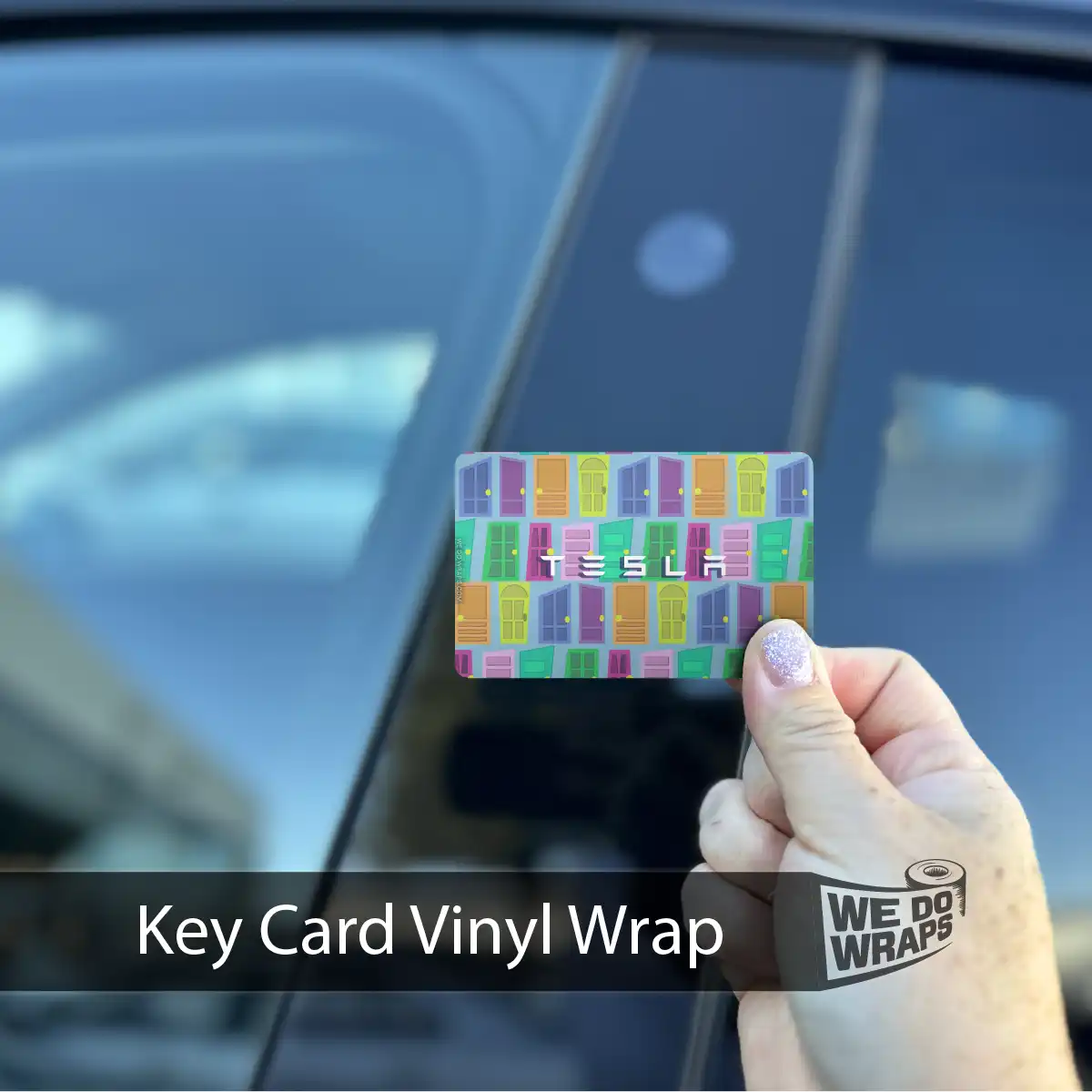 Colorful Doors | NFC Key Card Wrap - Image 2