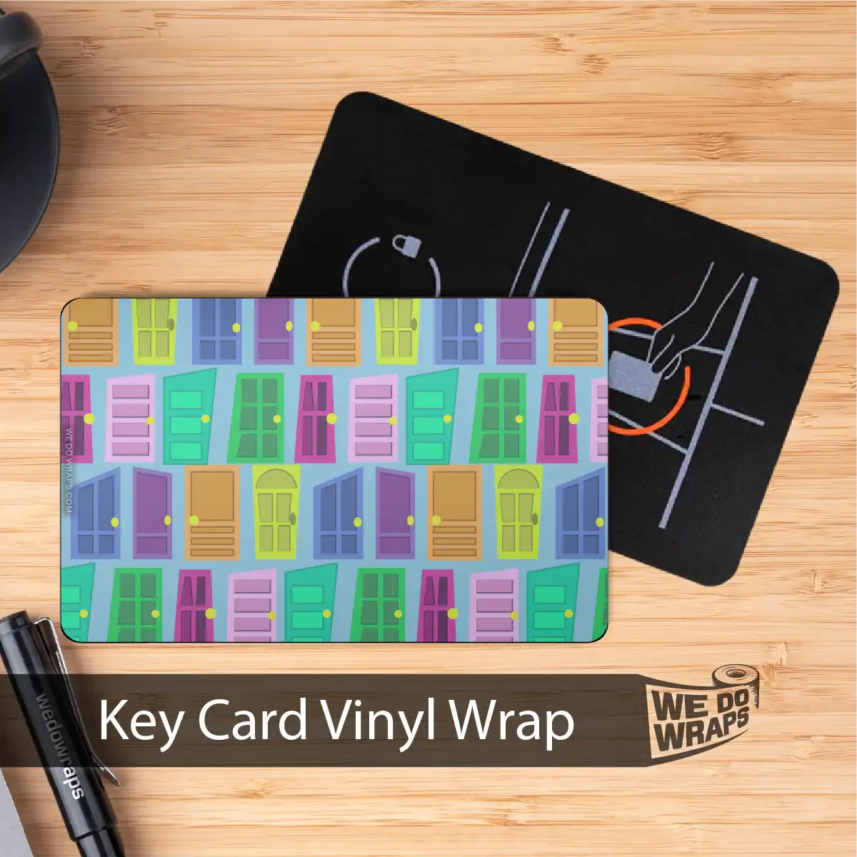 Colorful Doors | NFC Key Card Wrap - Image 3
