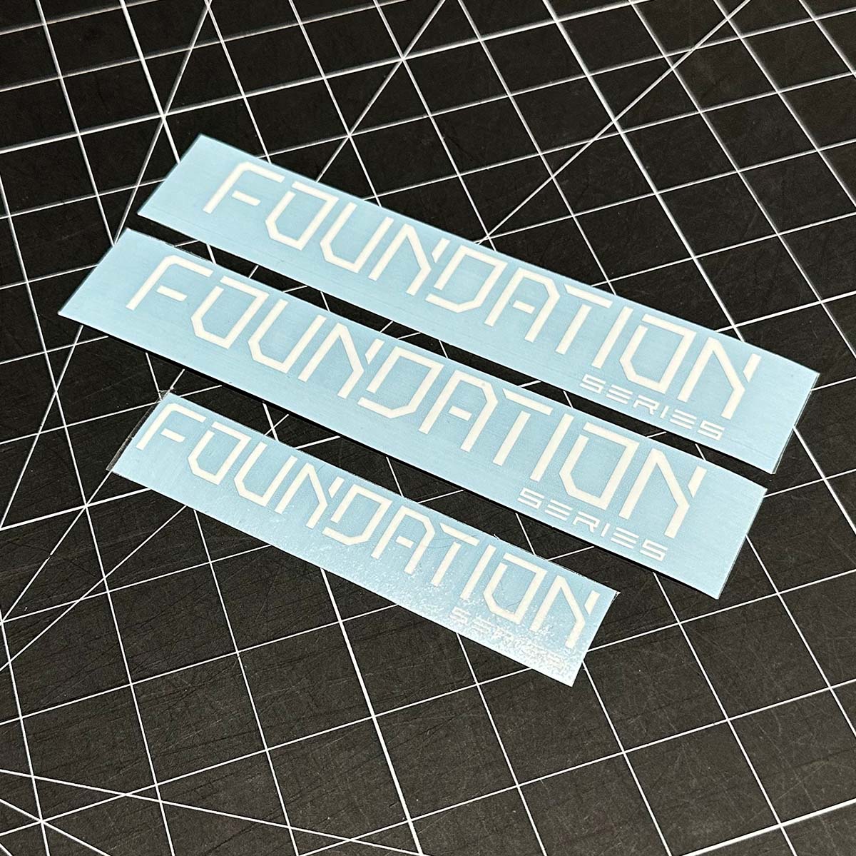 Cybertruck Foundation Series Letters | Cut Vinyl Letters Decal - Image 3