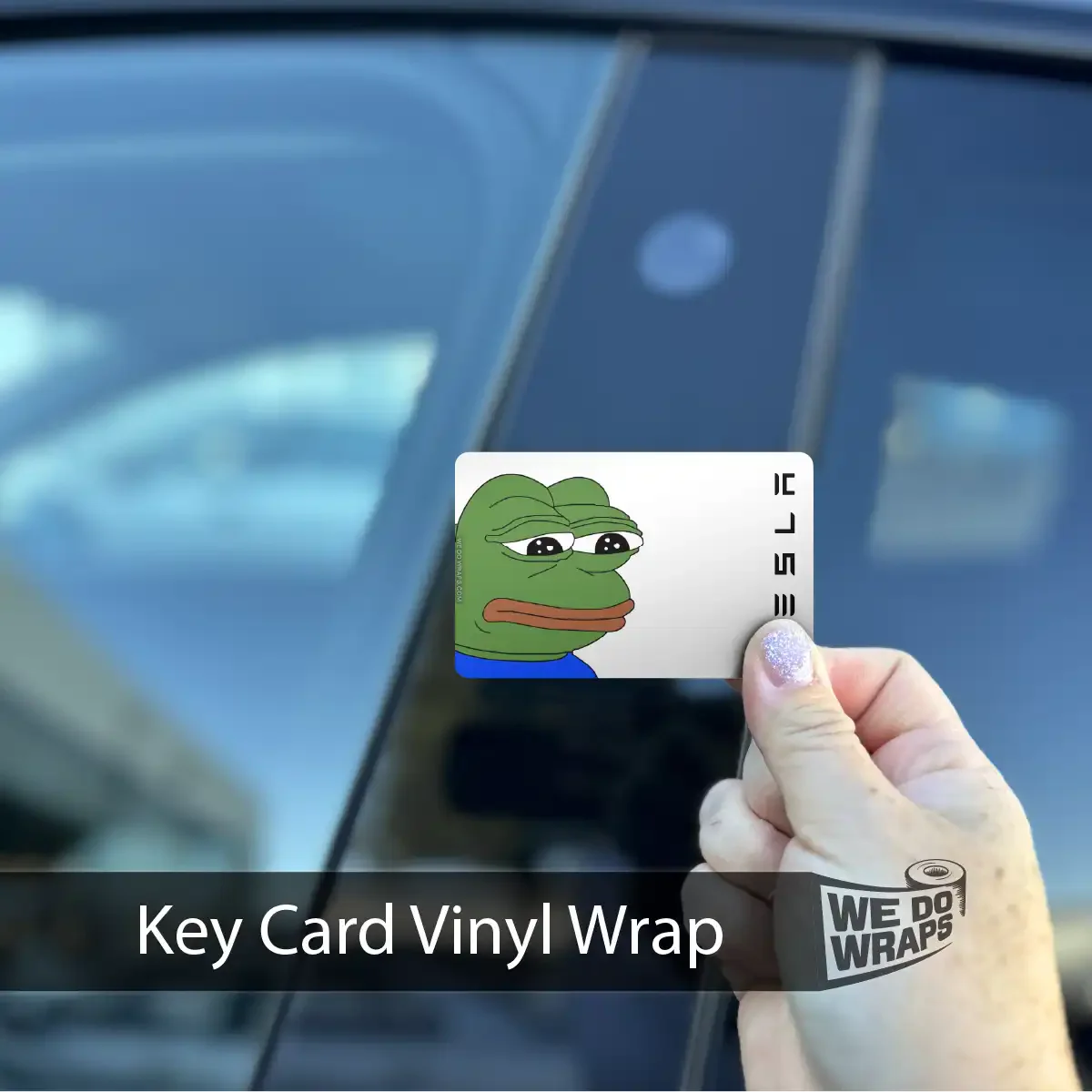 Frog Meme | NFC Key Card Wrap - Image 2