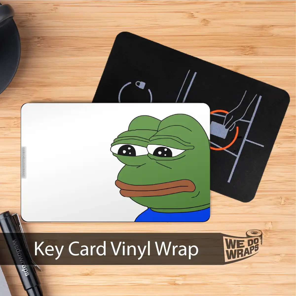 Frog Meme | NFC Key Card Wrap - Image 3