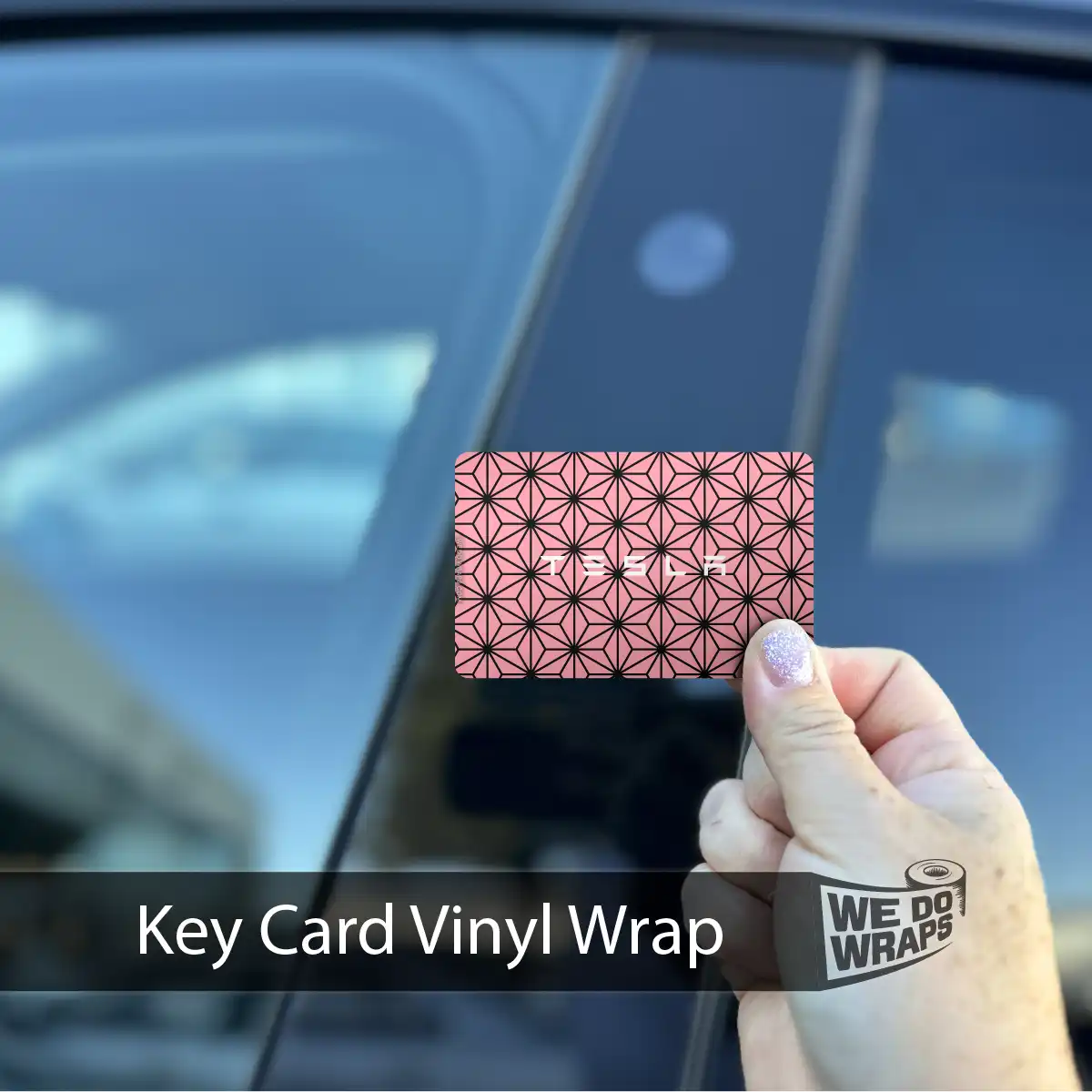 Geometric Hex | NFC Key Card Wrap - Image 4