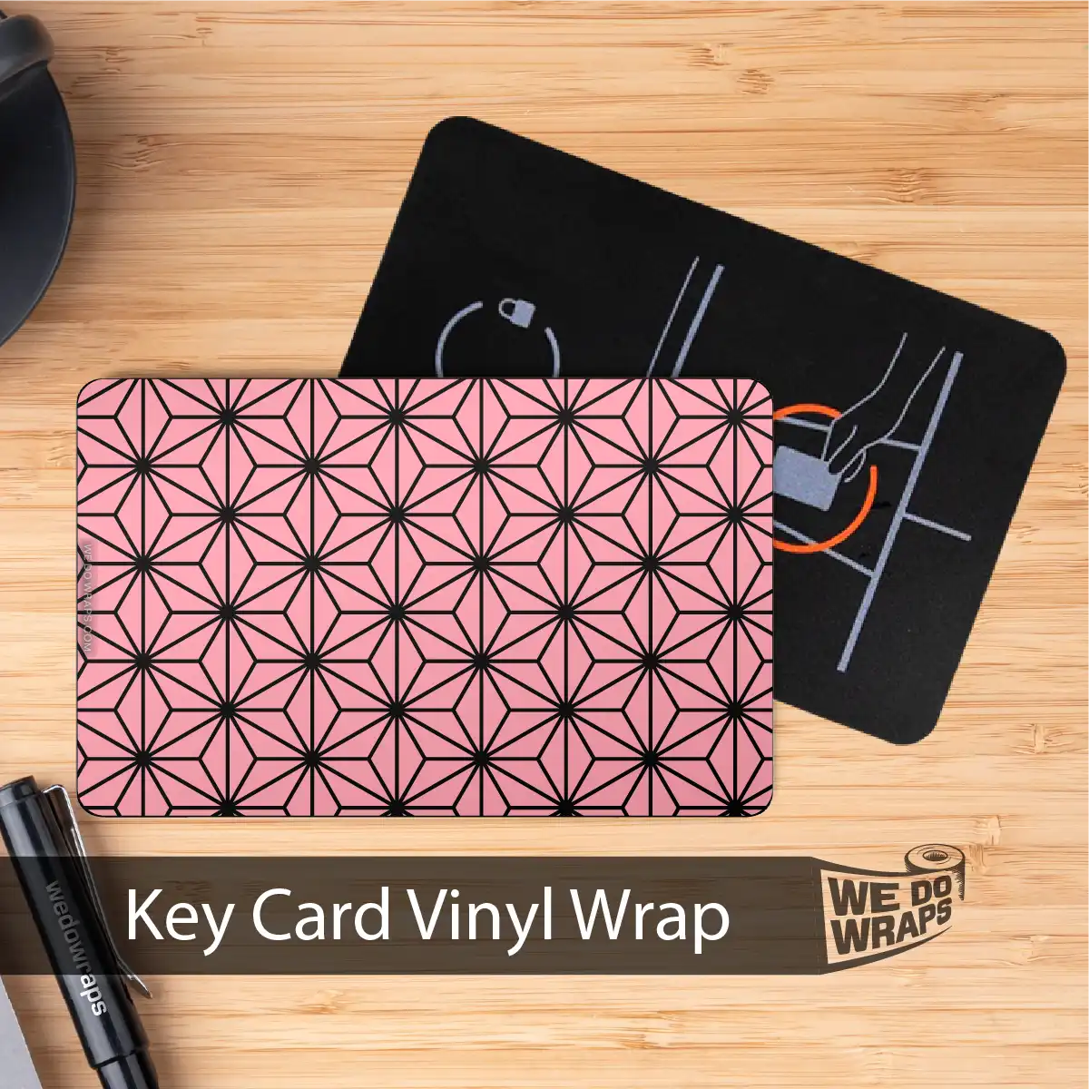 Geometric Hex | NFC Key Card Wrap - Image 5