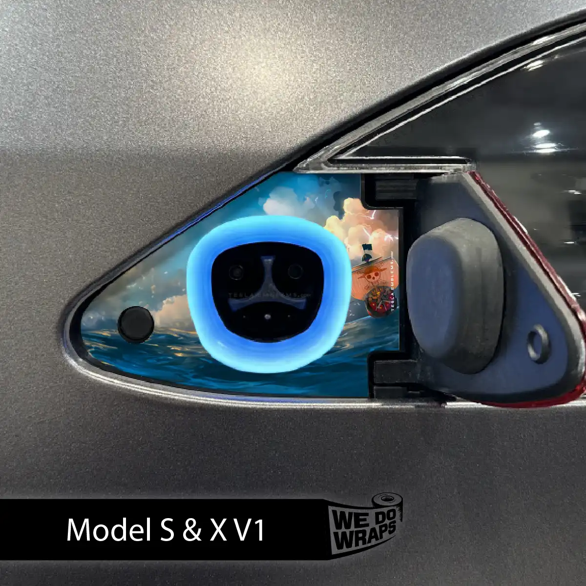 Grand Line Tesla Charge Port Wrap | Model X - Image 2