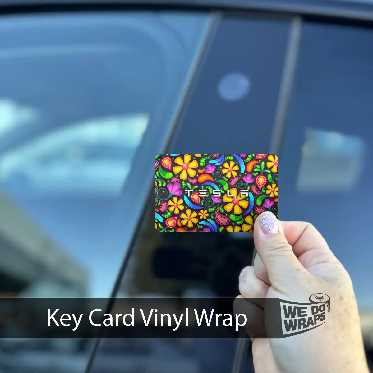 Groovy Bloom | NFC Key Card Wrap - Image 2