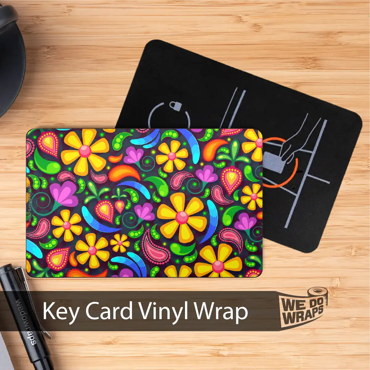 Groovy Bloom | NFC Key Card Wrap - Image 3