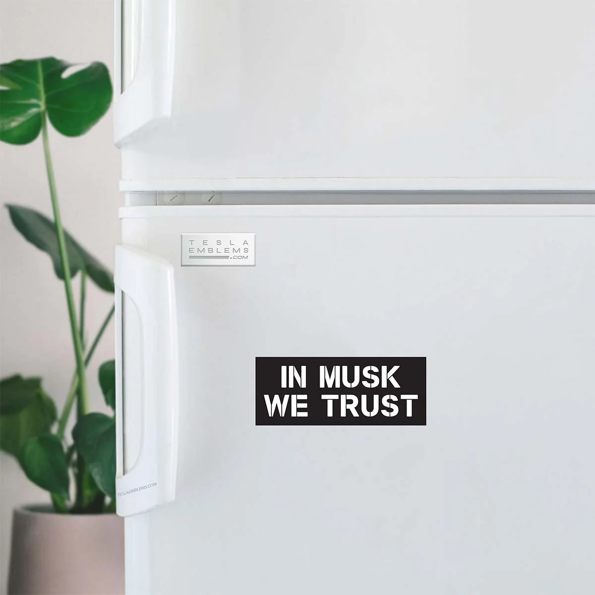 In Musk We Trust Vinyl Decal Sticker - Image 4