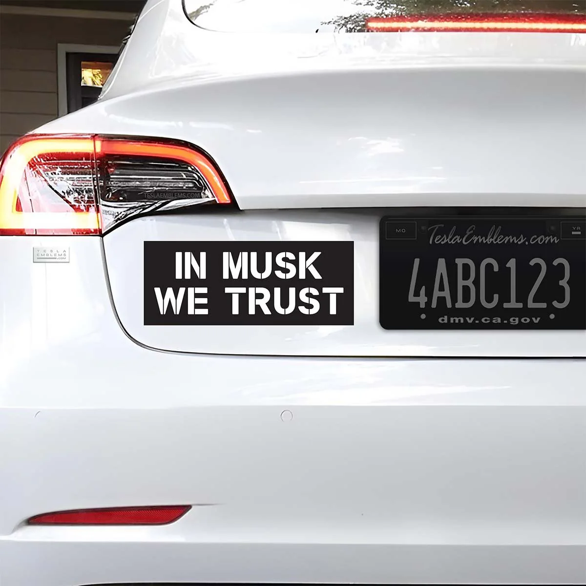 In Musk We Trust Vinyl Decal Sticker - Image 5