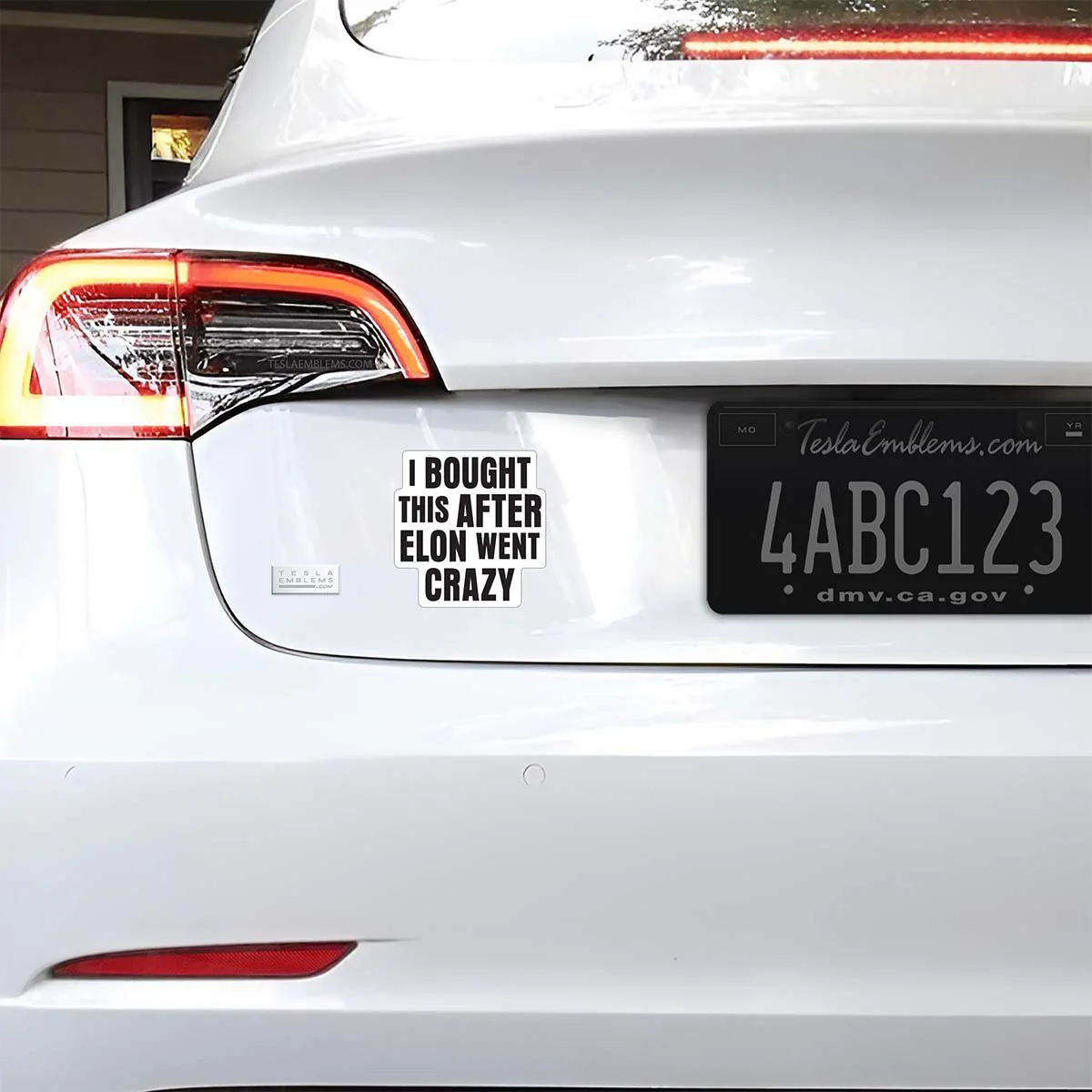 I Bought This After Elon Went Crazy Vinyl Decal Sticker - Image 2