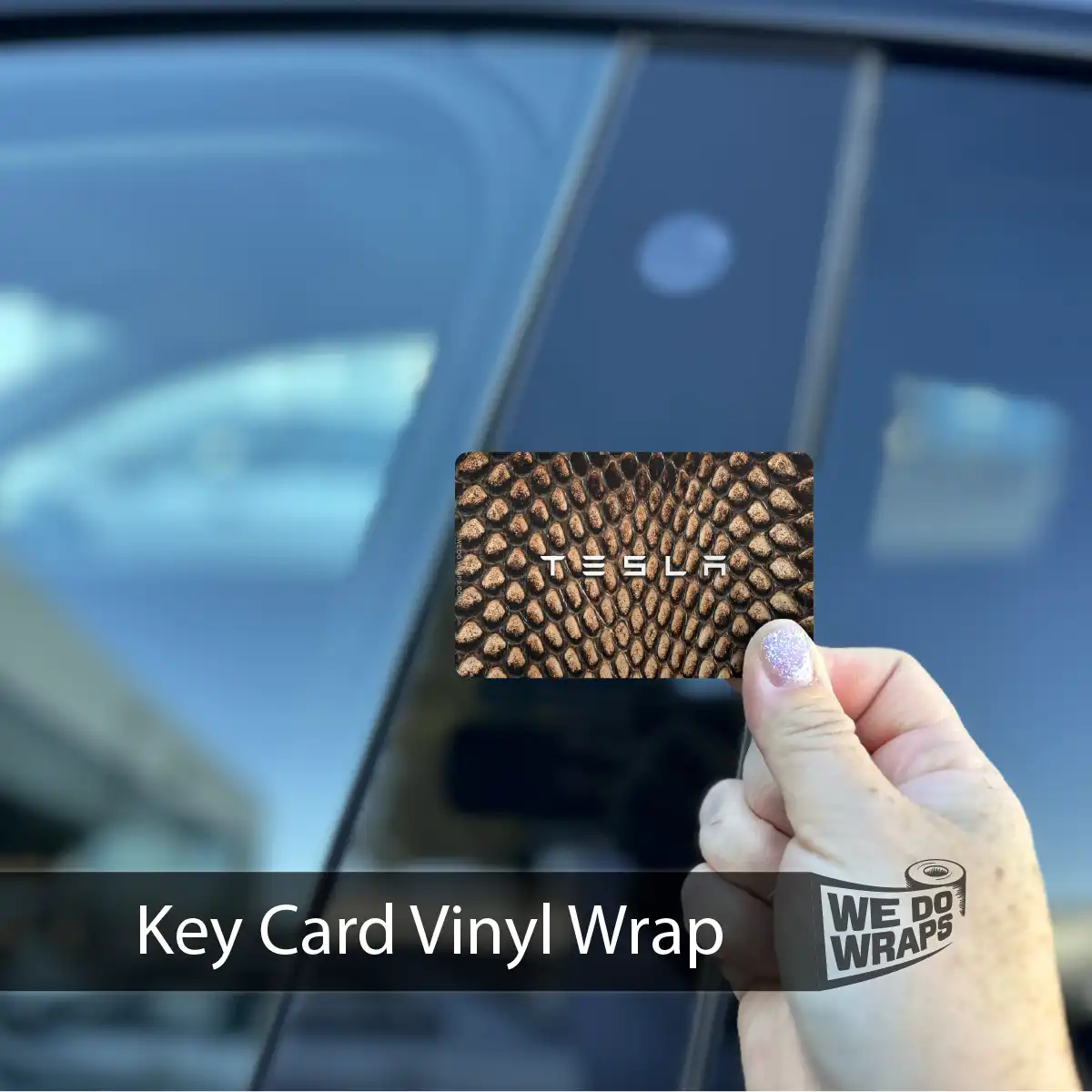 King Brown Snake | NFC Key Card Wrap - Image 2
