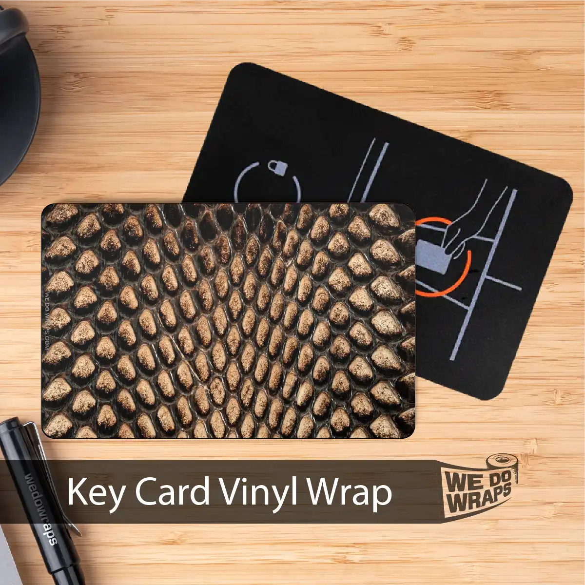 King Brown Snake | NFC Key Card Wrap - Image 3
