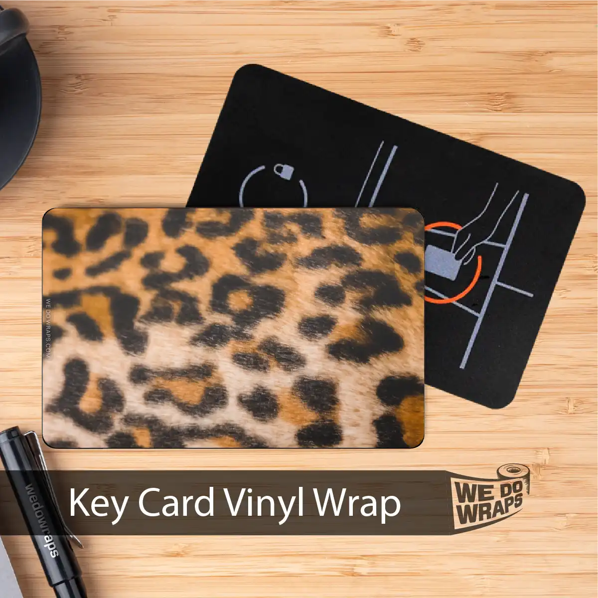 King Cheetah Fur | NFC Key Card Wrap - Image 3