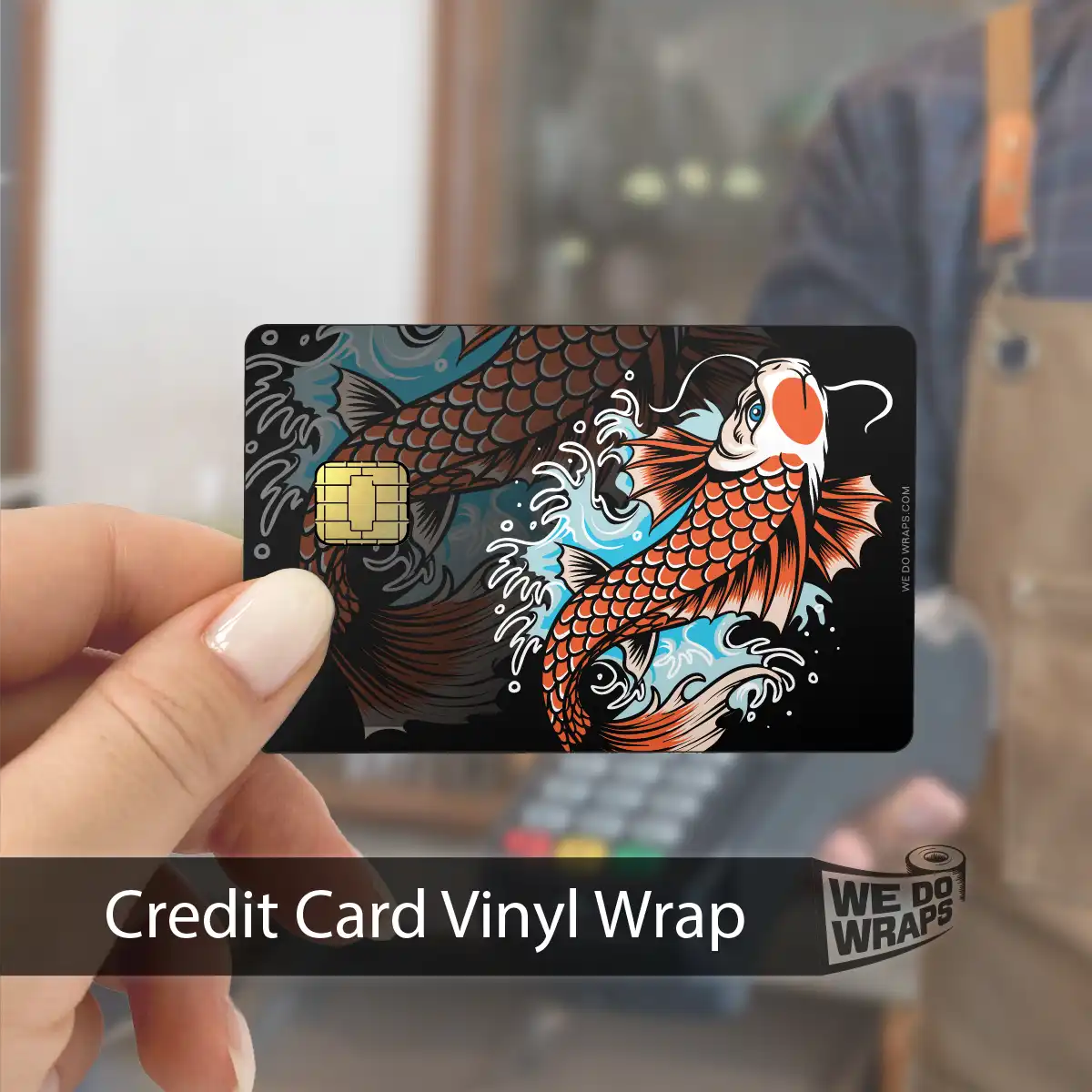 Koi Tattoo Art | NFC Key Card Wrap - Image 5