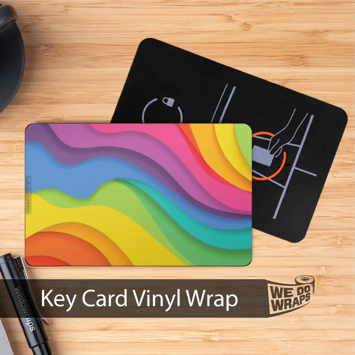 Layered Rainbow | NFC Key Card Wrap - Image 3