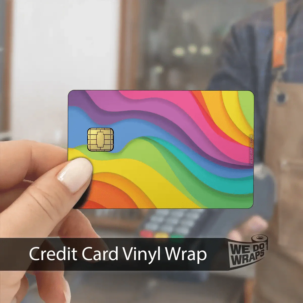 Layered Rainbow | NFC Key Card Wrap - Image 5