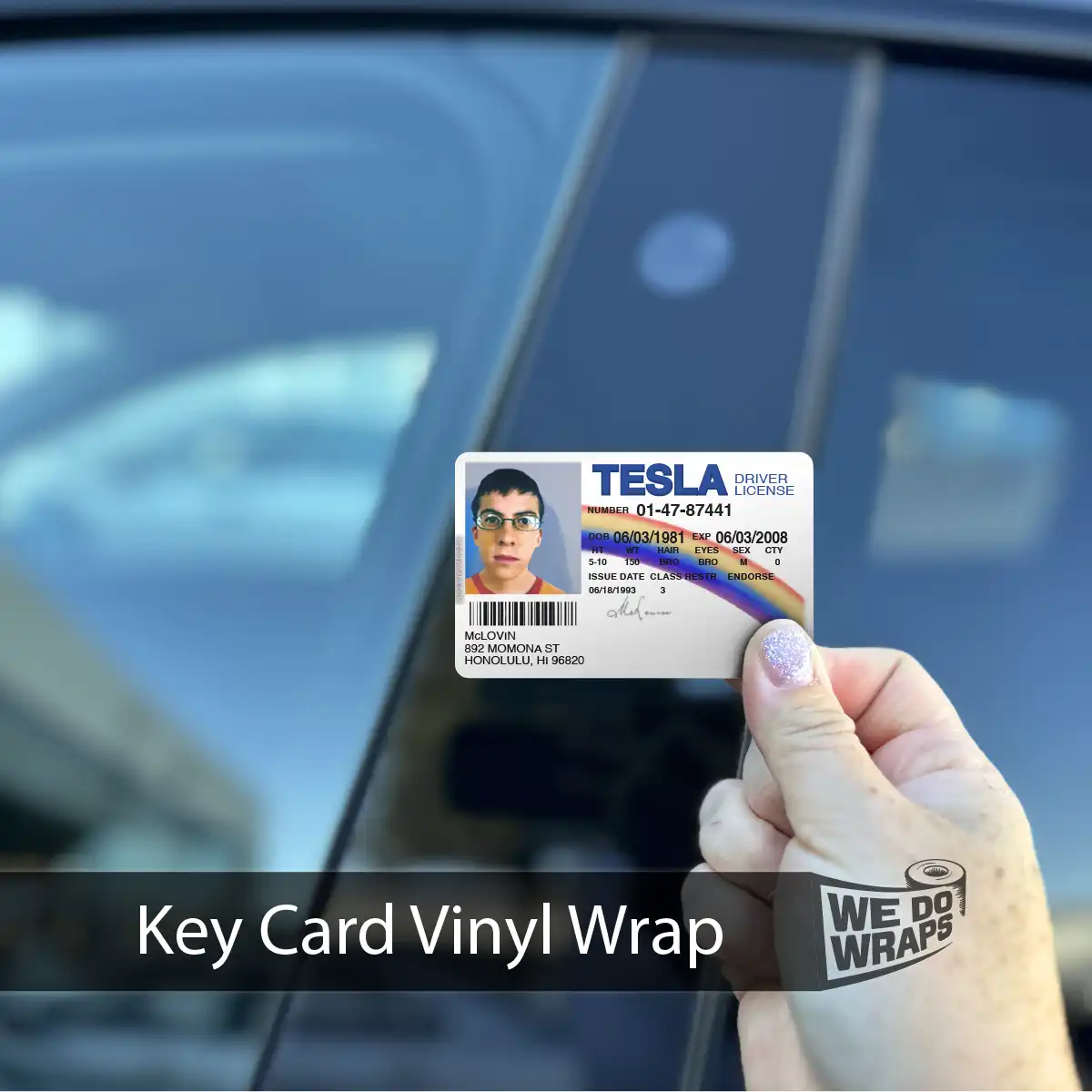 McLovin' | NFC Key Card Wrap - Image 2