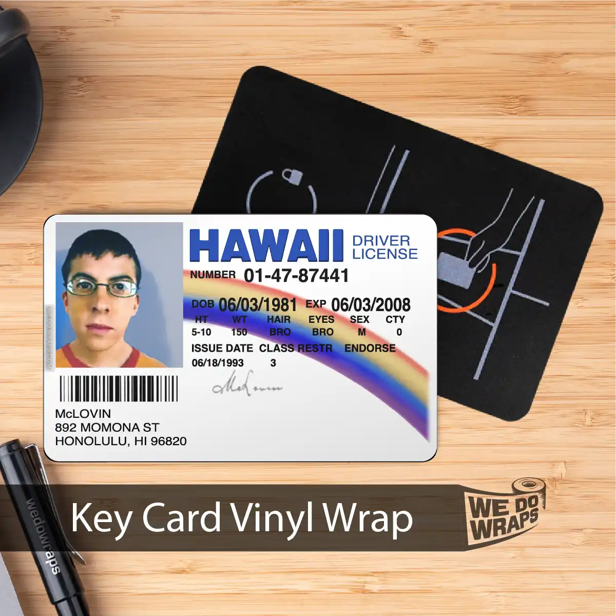 McLovin' | NFC Key Card Wrap - Image 4