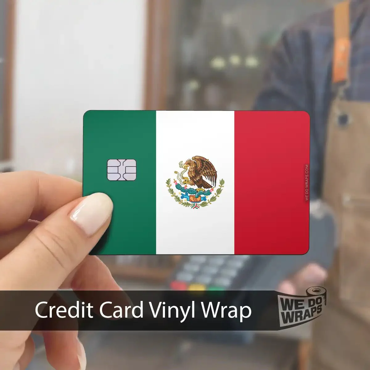 Mexican Flag | NFC Key Card Wrap - Image 4