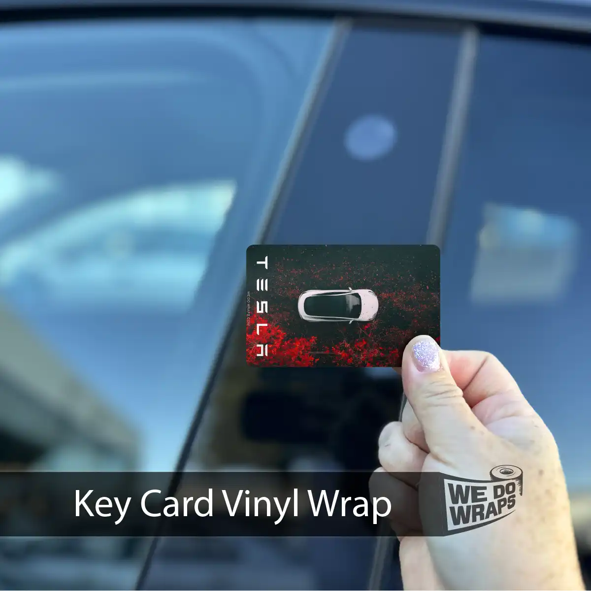 Model 3 Fall | NFC Key Card Wrap - Image 2