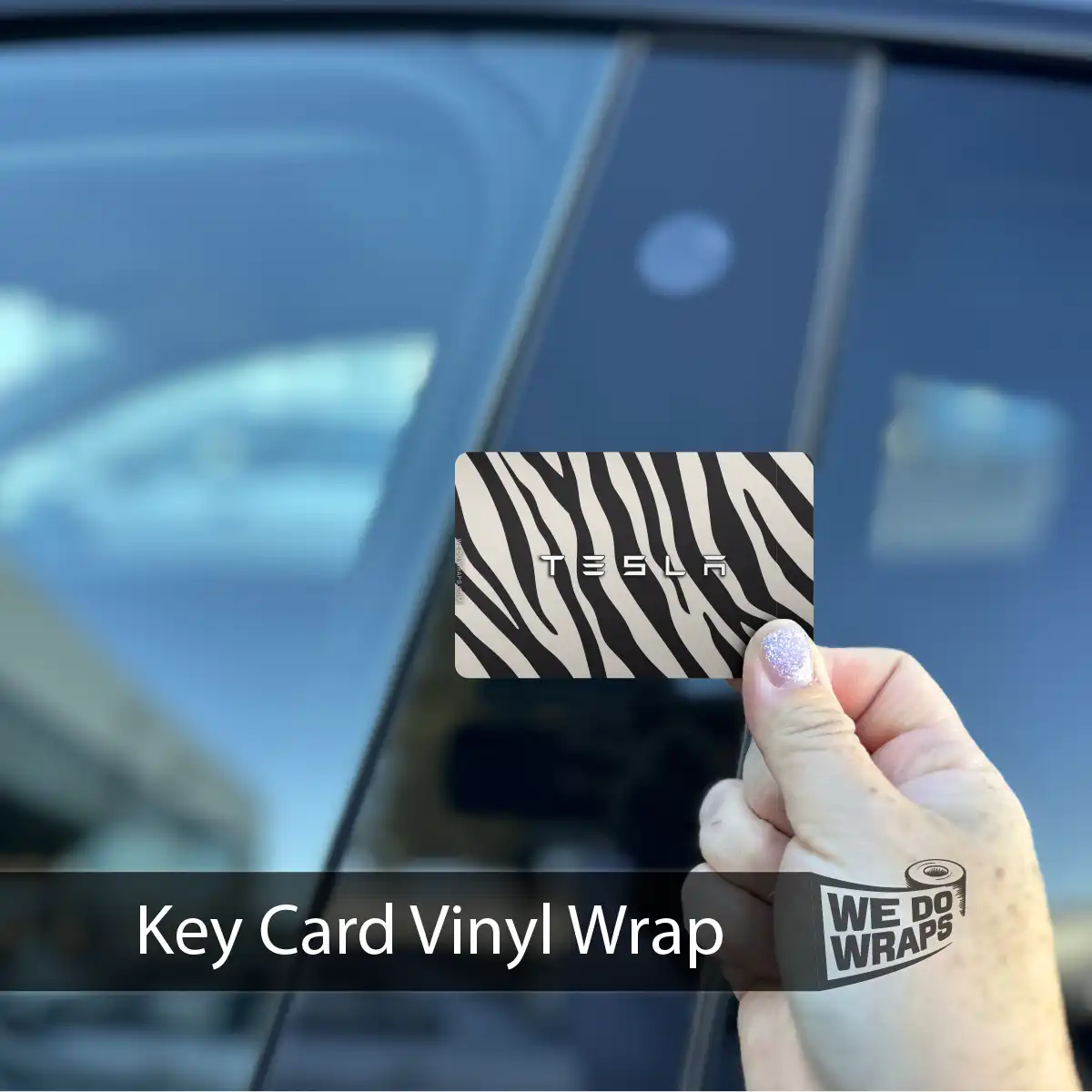 Mountain Zebra Pattern | NFC Key Card Wrap - Image 2