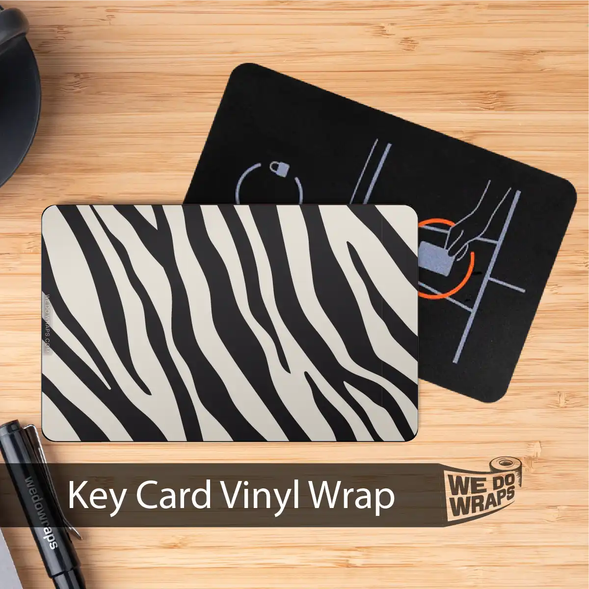 Mountain Zebra Pattern | NFC Key Card Wrap - Image 3