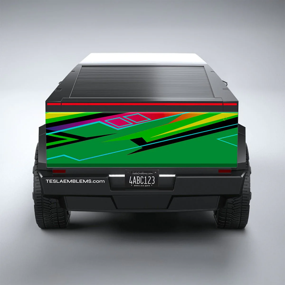 Neon Rage - Tesla Cybertruck DIY Precut Kit - Image 3