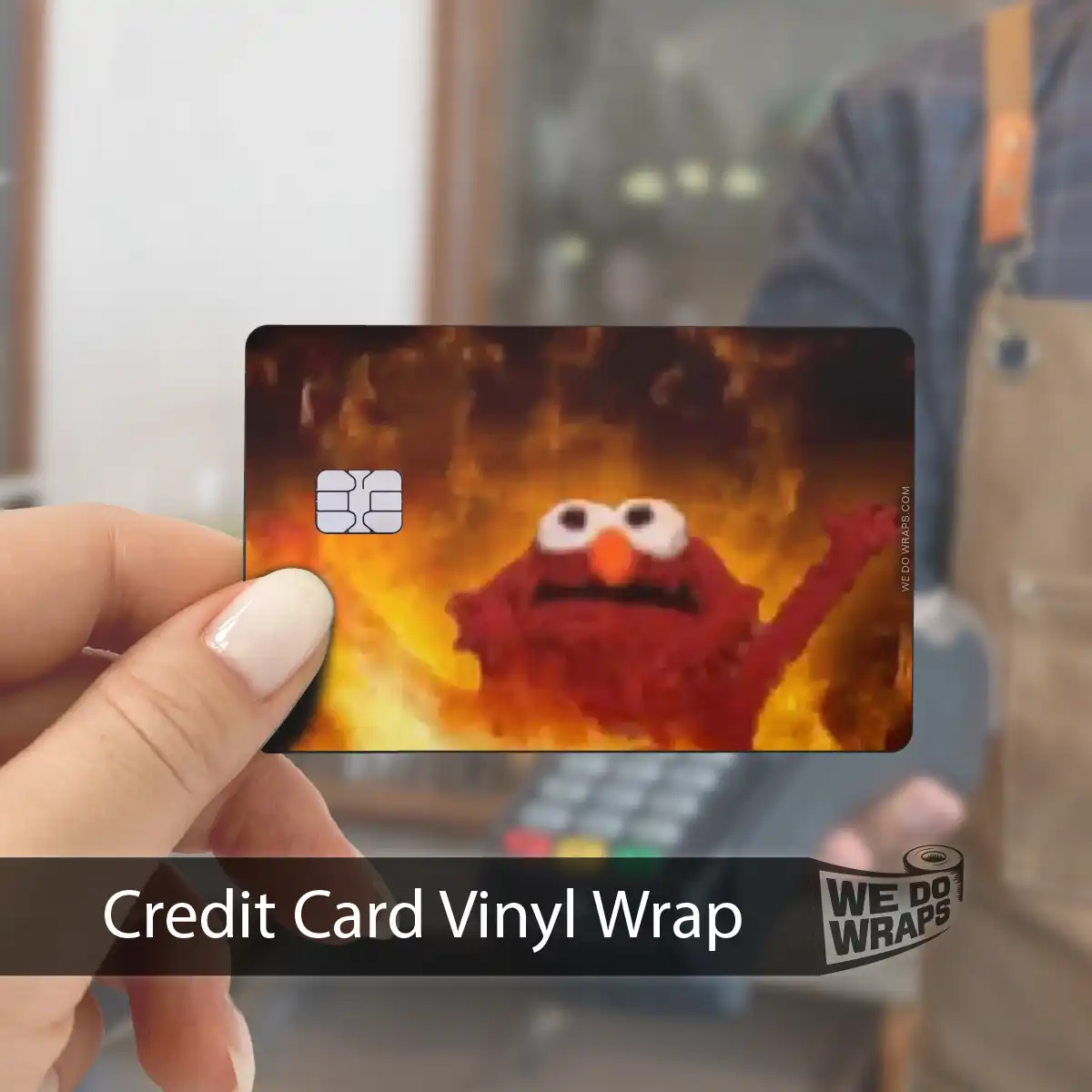 On Fire Meme | NFC Key Card Wrap - Image 4