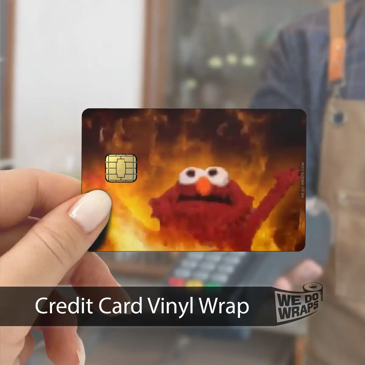 On Fire Meme | NFC Key Card Wrap - Image 5