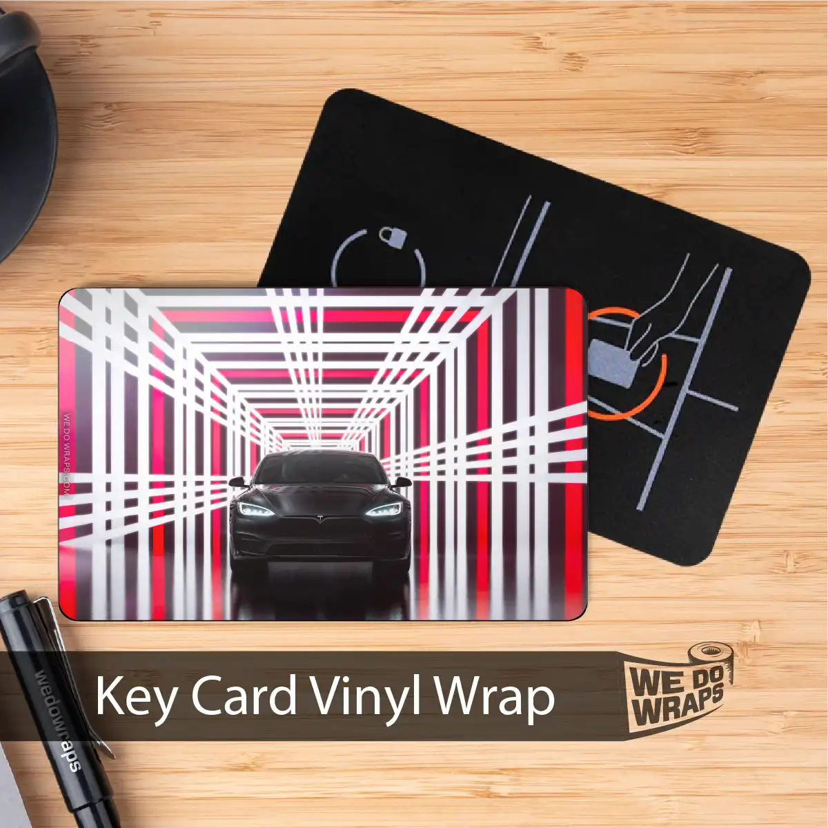 Plaid Model S | NFC Key Card Wrap - Image 3