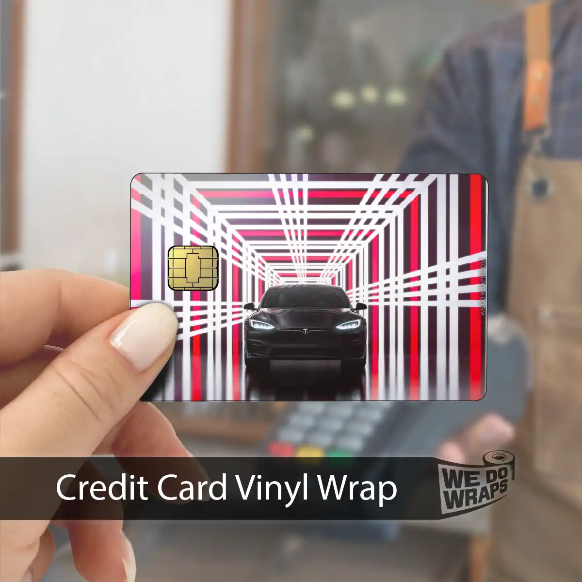 Plaid Model S | NFC Key Card Wrap - Image 5