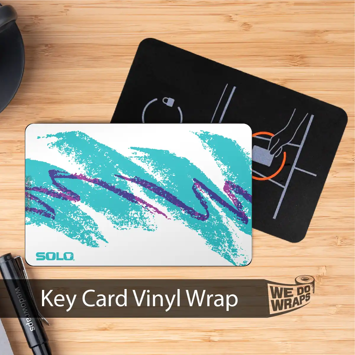 Retro Jazz | NFC Key Card Wrap - Image 3