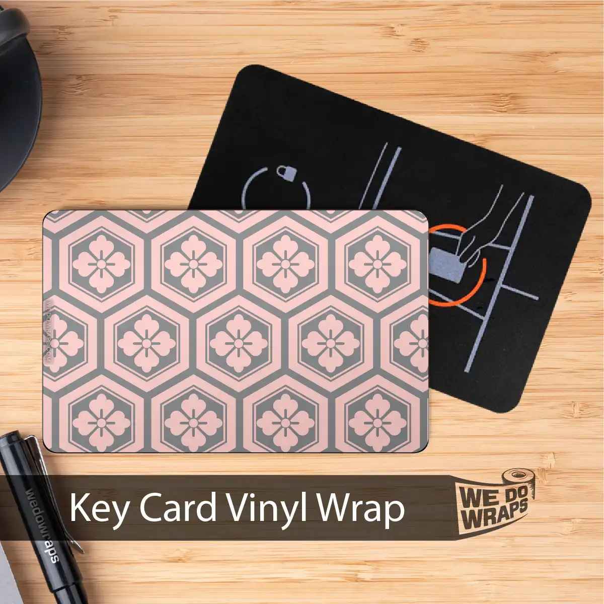 Sakura Hex | NFC Key Card Wrap - Image 3