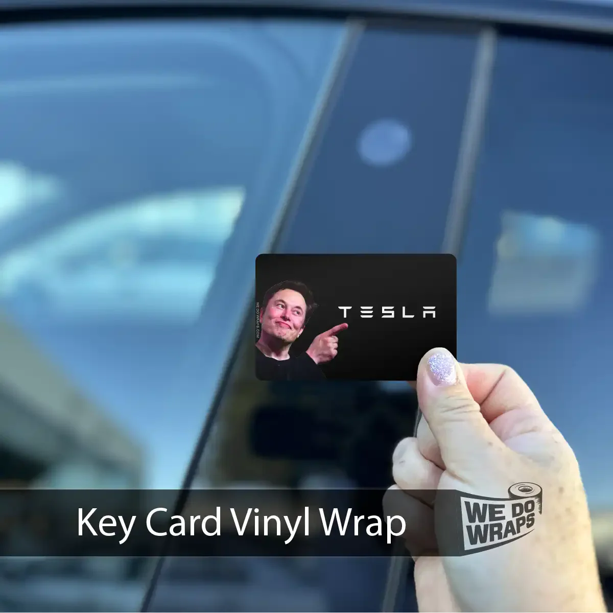 Sil-E-lon Meme | NFC Key Card Wrap - Image 2