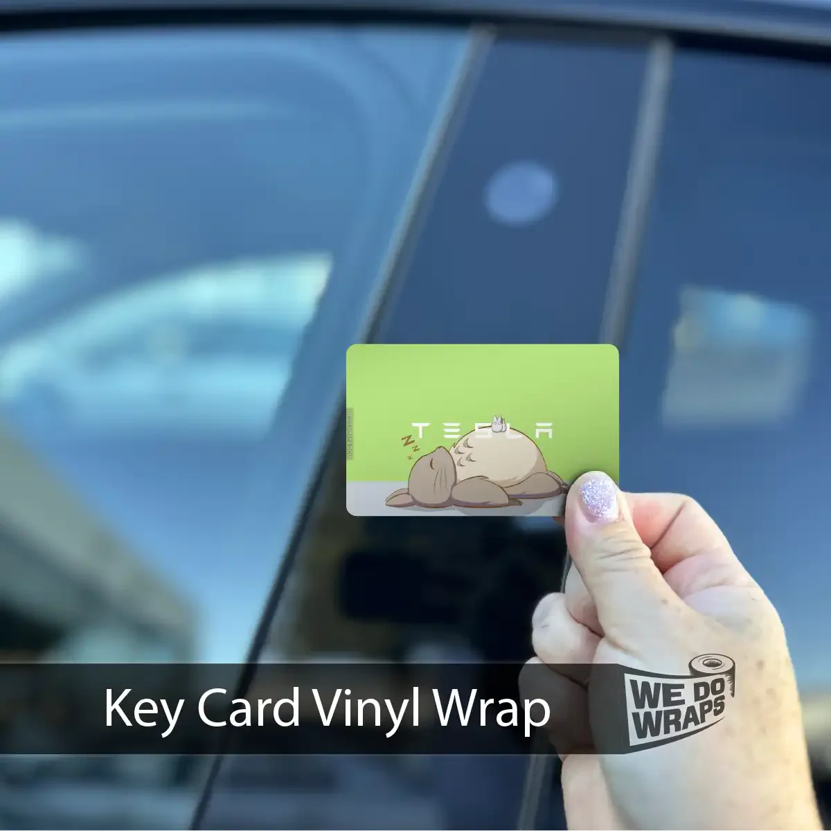 Sleeping Rabbit | NFC Key Card Wrap - Image 2
