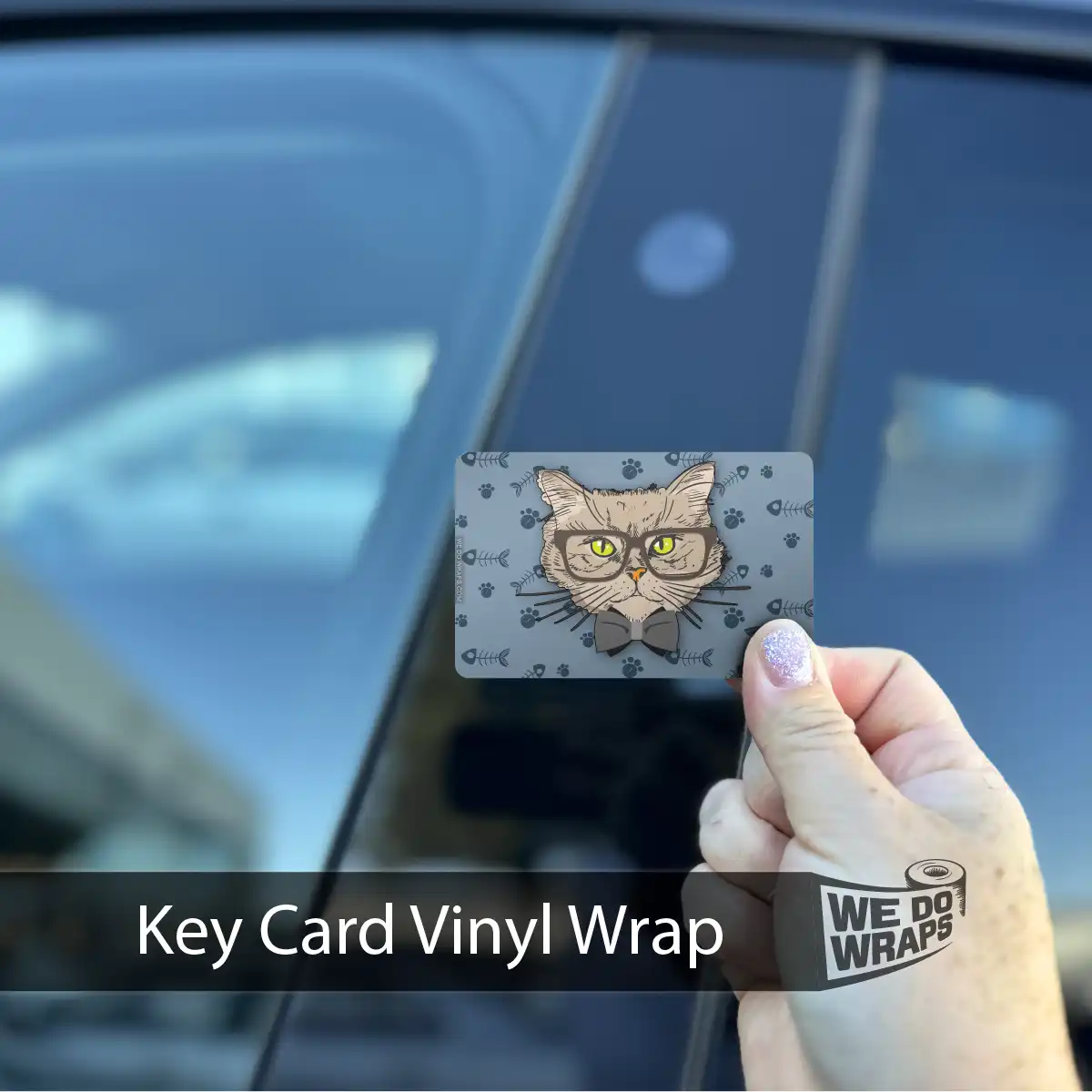 Smart British Shorthair Cat | NFC Key Card Wrap - Image 2
