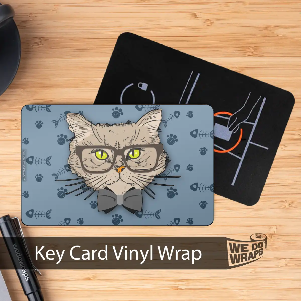Smart British Shorthair Cat | NFC Key Card Wrap - Image 3