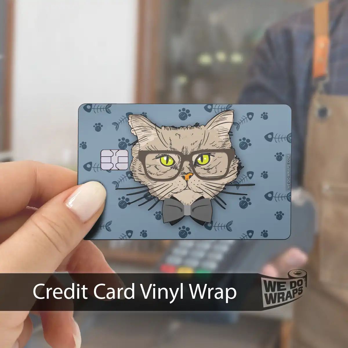 Smart British Shorthair Cat | NFC Key Card Wrap - Image 4