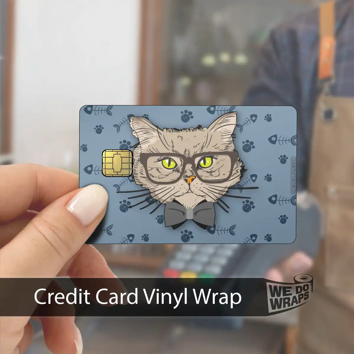 Smart British Shorthair Cat | NFC Key Card Wrap - Image 5