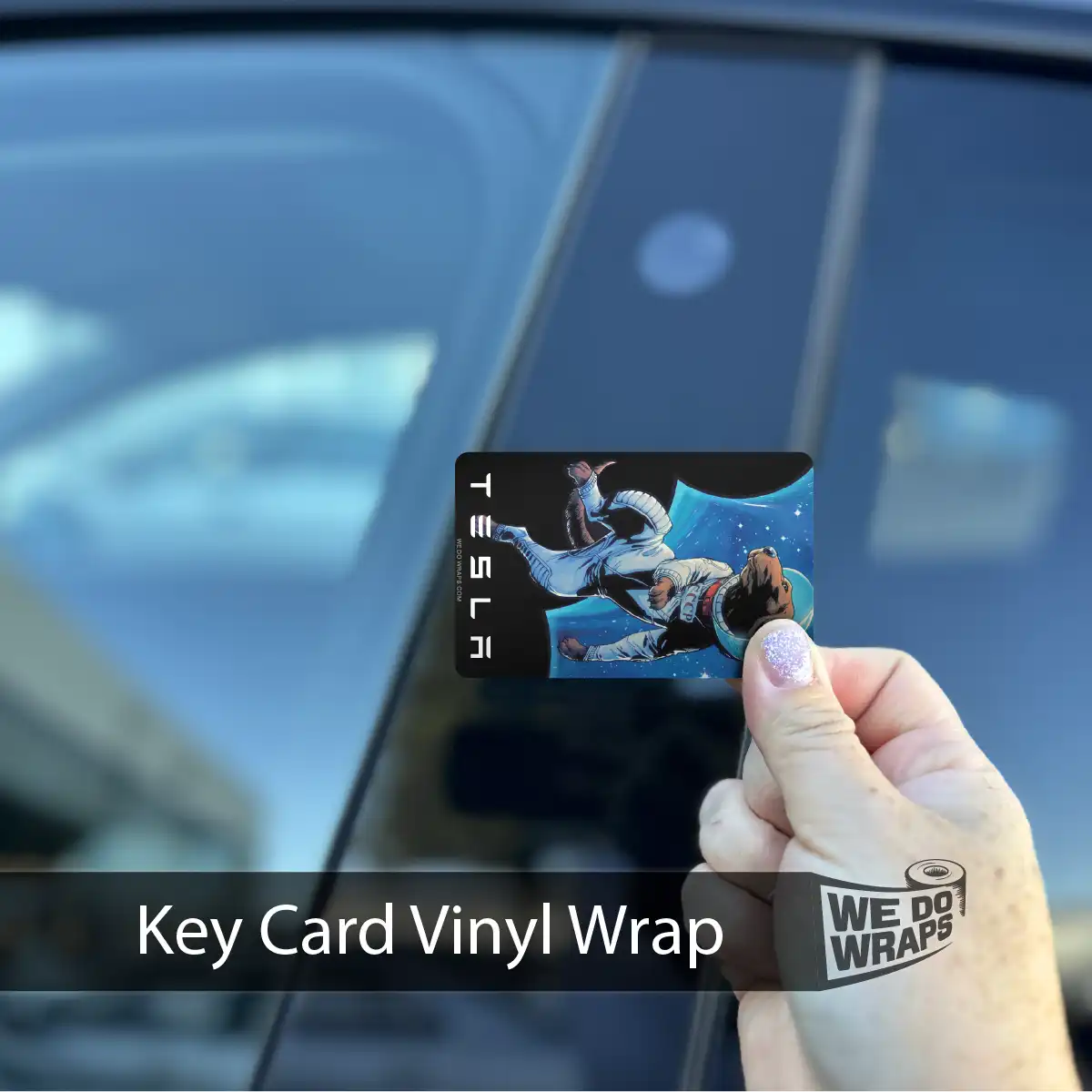 Space Dog | NFC Key Card Wrap - Image 2